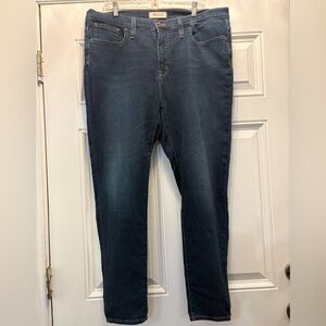 Madewell Women’s Skinny Jeans Indigo 34 9’ Inseam Western Style  Town & Country